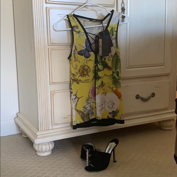 Roberto Cavalli Top Blouse New $750 Authentic - Picture 8 of 8